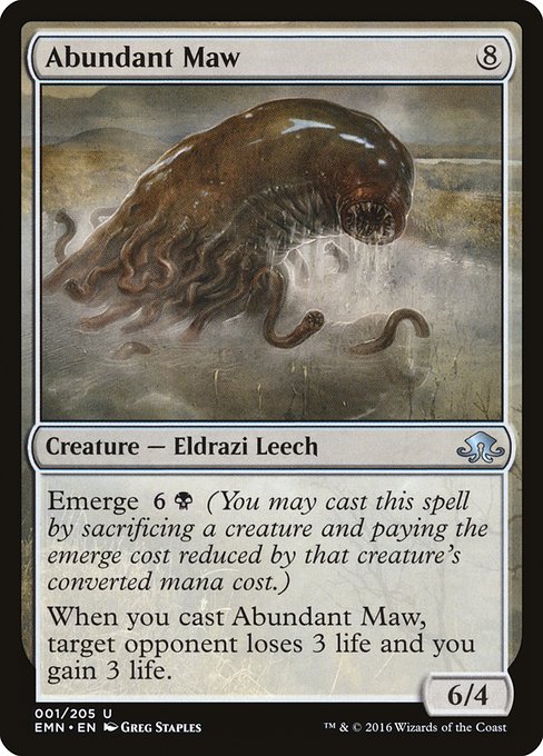 Abundant Maw from Eldritch Moon