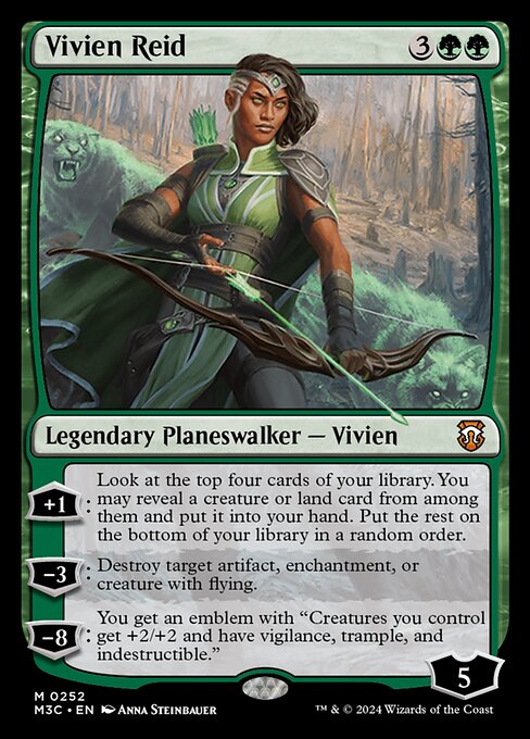 Vivien Reid from Modern Horizons 3 Commander