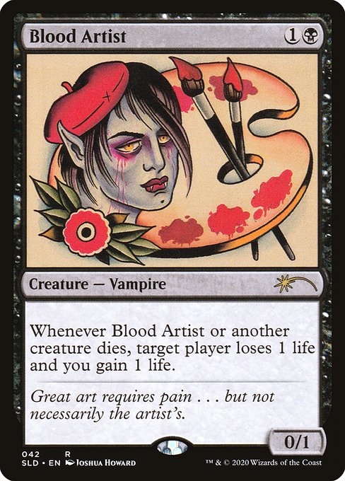 Blood Artist from Secret Lair Drop
