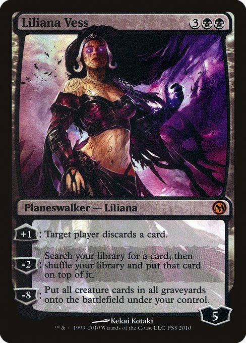 Liliana Vess from Duels of the Planeswalkers 2010 Promos
