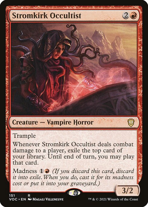 Stromkirk Occultist from Crimson Vow Commander