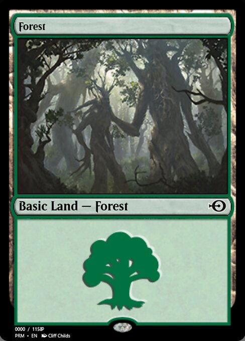 Forest from Magic Online Promos