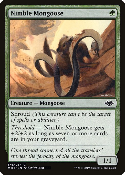 Nimble Mongoose from Modern Horizons