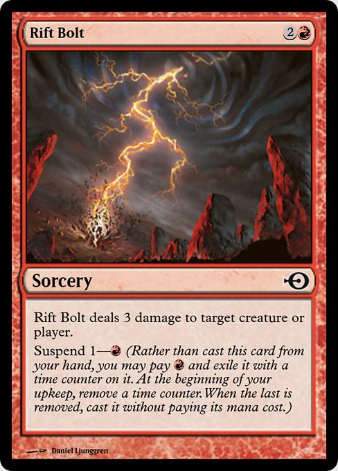 Rift Bolt from Magic Online Promos
