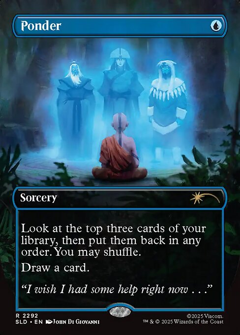 Ponder from Secret Lair Drop
