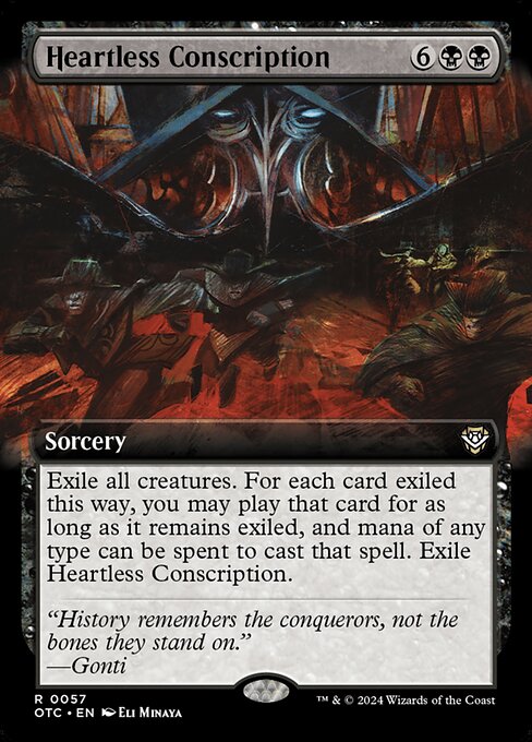 Heartless Conscription from Outlaws of Thunder Junction Commander