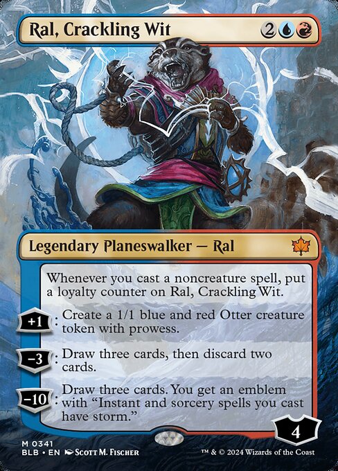 Ral, Crackling Wit highlighted card art
