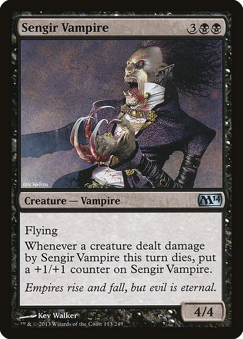 Sengir Vampire from Magic 2014