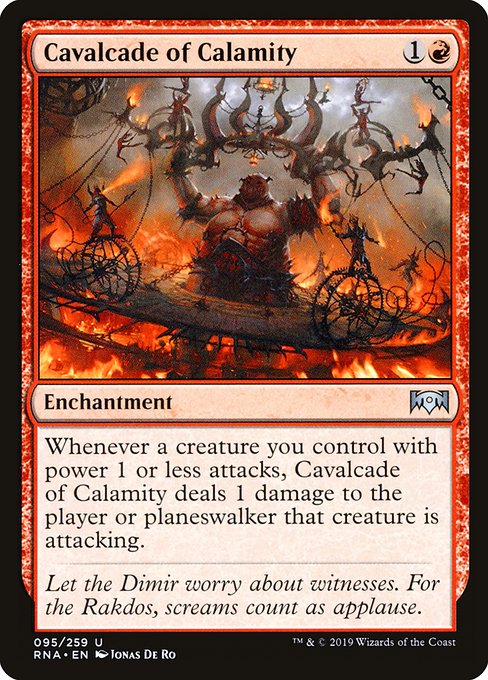Cavalcade of Calamity highlighted card art
