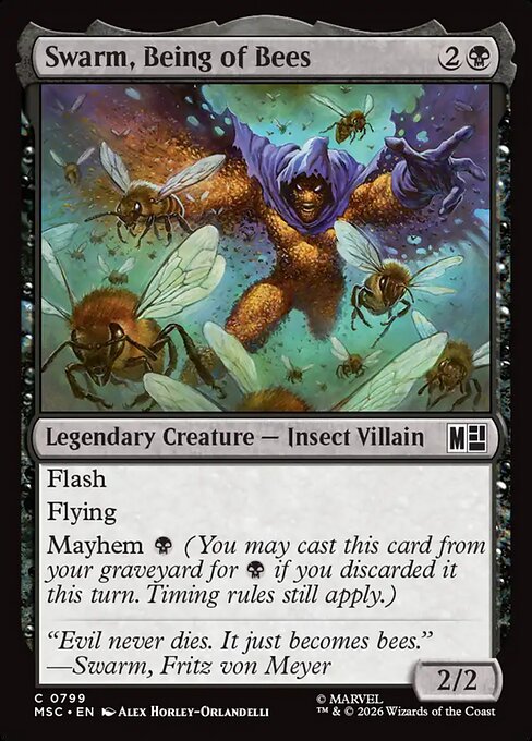 Swarm, Being of Bees highlighted card art