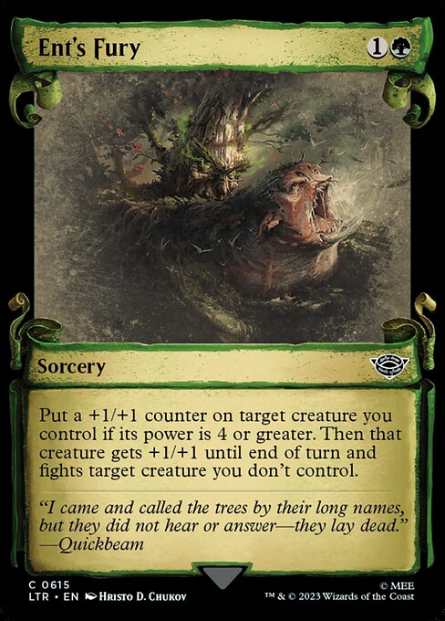 Ent's Fury highlighted card art