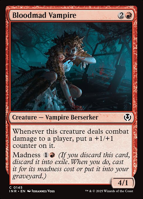 Bloodmad Vampire highlighted card art