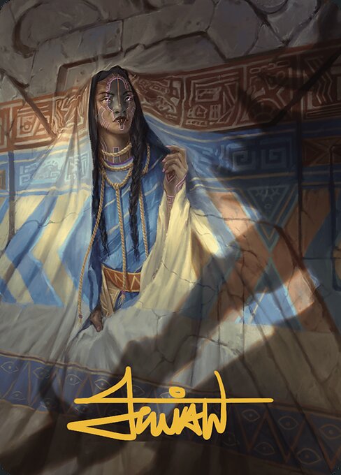 Whispersilk Cloak // Whispersilk Cloak from The Lost Caverns of Ixalan Art Series