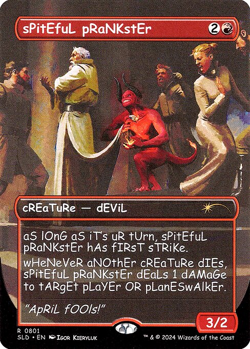 Spiteful Prankster from Secret Lair Drop