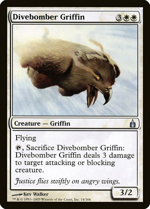 Divebomber Griffin highlighted card art