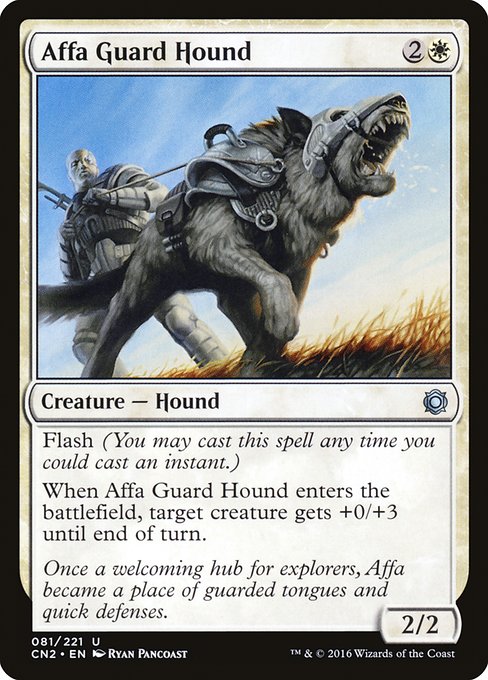 Affa Guard Hound from Conspiracy: Take the Crown