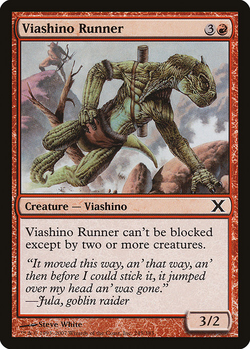 Viashino Runner highlighted card art