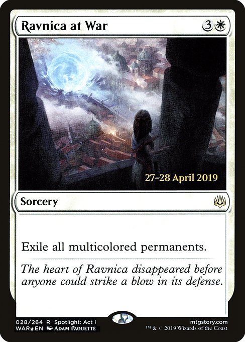 Ravnica at War from War of the Spark Promos