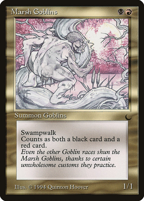 Marsh Goblins highlighted card art