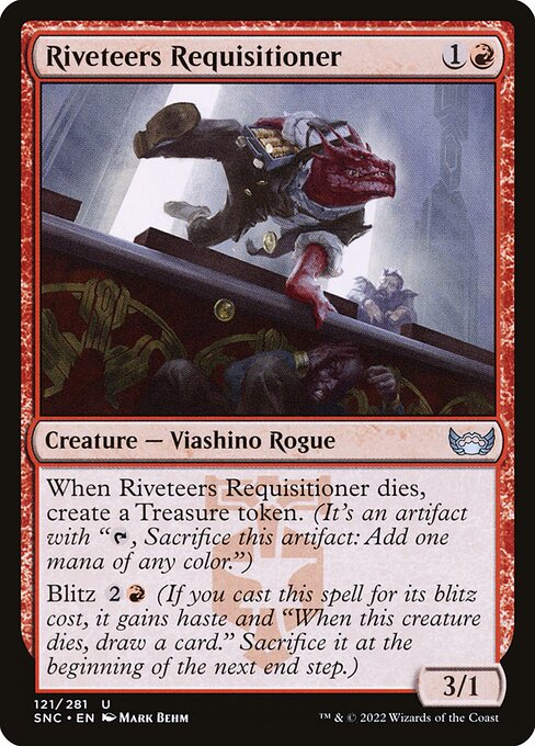 Riveteers Requisitioner highlighted card art