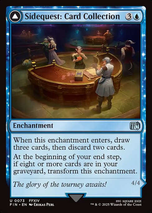 Sidequest: Card Collection // Magicked Card from Final Fantasy