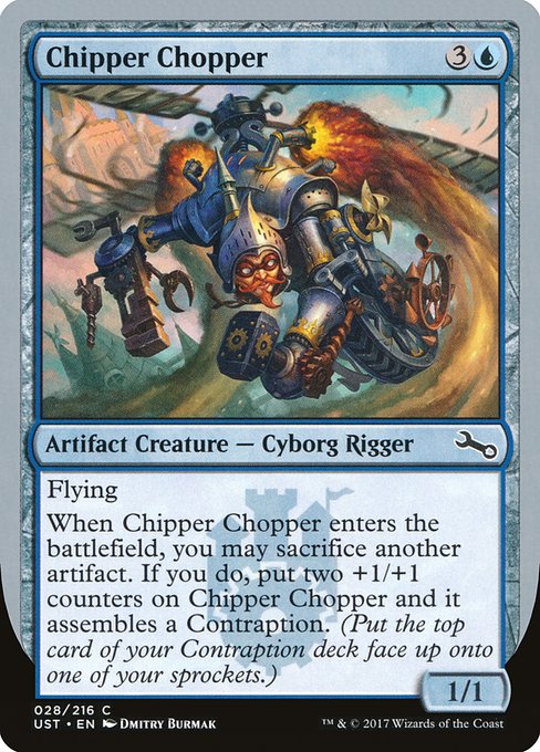 Chipper Chopper highlighted card art