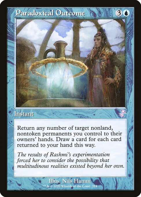 Paradoxical Outcome from Time Spiral Remastered