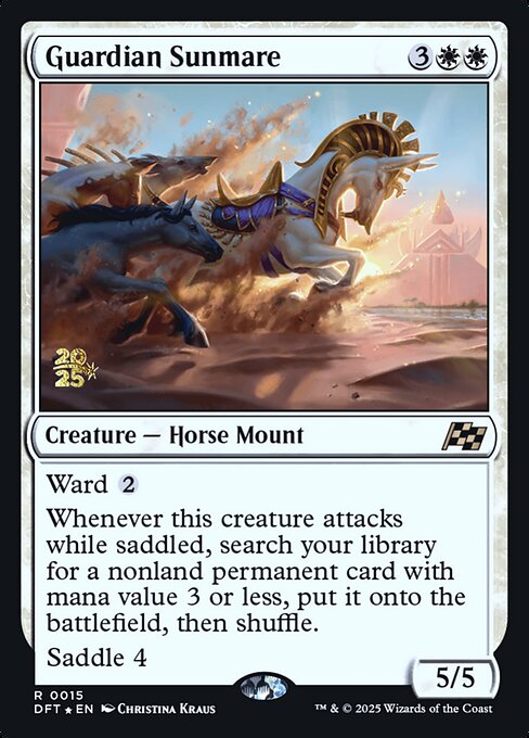 Guardian Sunmare from Aetherdrift Promos
