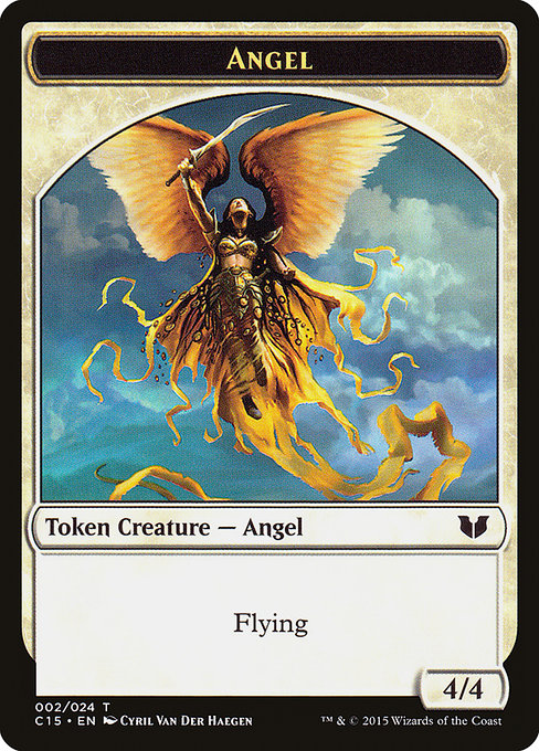 Angel from Commander 2015 Tokens