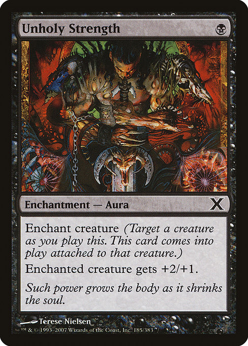 Unholy Strength from Tenth Edition