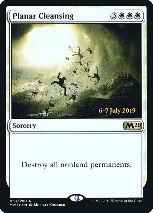 Planar Cleansing from Core Set 2020 Promos