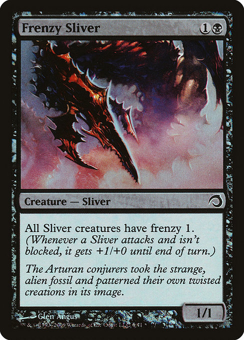 Frenzy Sliver highlighted card art