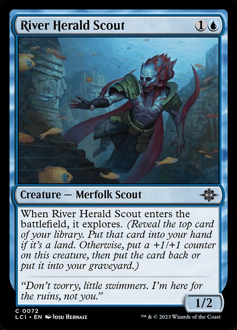 River Herald Scout highlighted card art