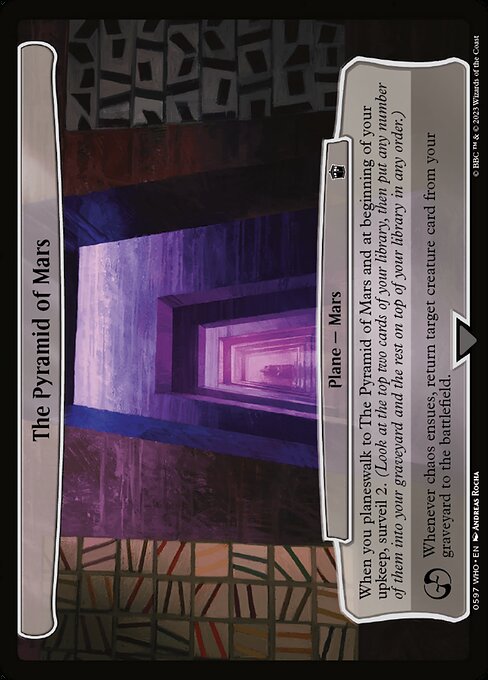 The Pyramid of Mars highlighted card art