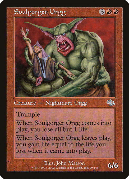 Soulgorger Orgg highlighted card art