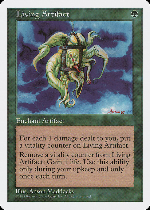 Living Artifact from Fifth Edition