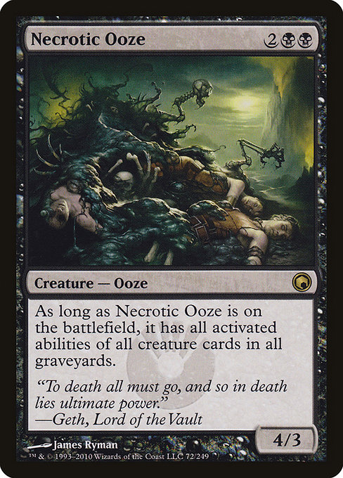 Necrotic Ooze from Scars of Mirrodin