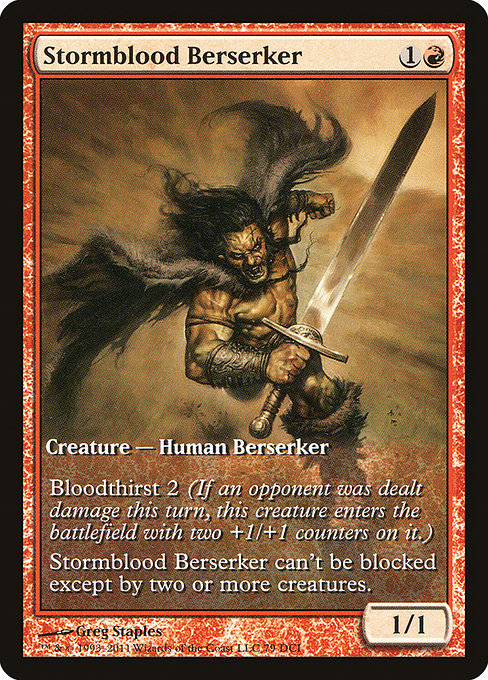 Stormblood Berserker from DCI Promos