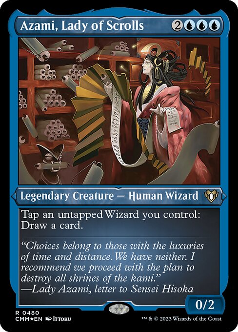 Azami, Lady of Scrolls from Commander Masters