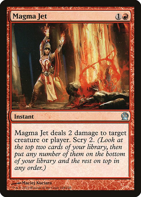 Magma Jet from Theros