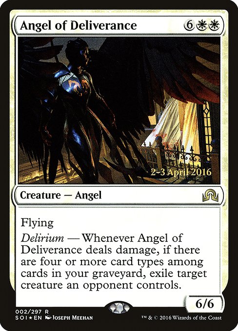 Angel of Deliverance from Shadows over Innistrad Promos