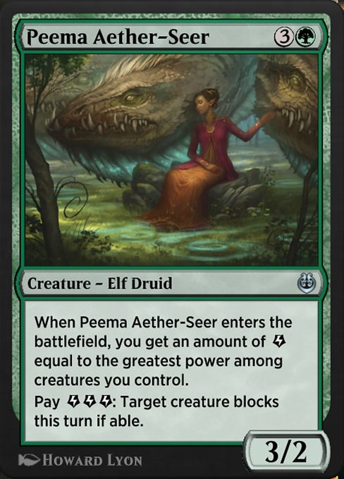 Peema Aether-Seer from Kaladesh Remastered