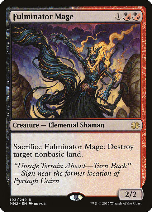 Fulminator Mage from Modern Masters 2015