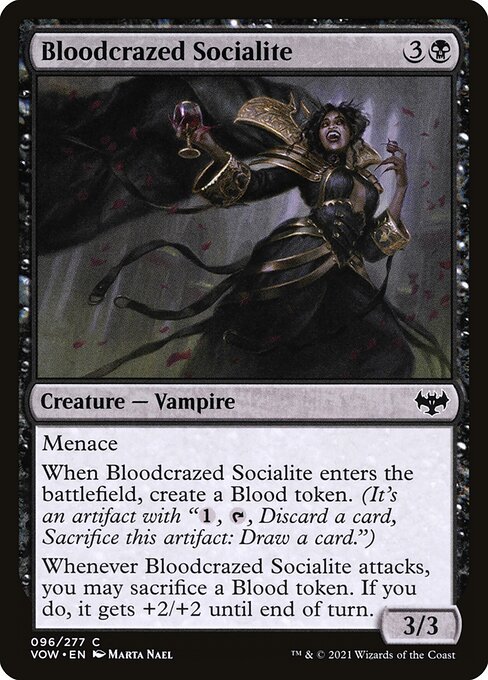 Bloodcrazed Socialite from Innistrad: Crimson Vow