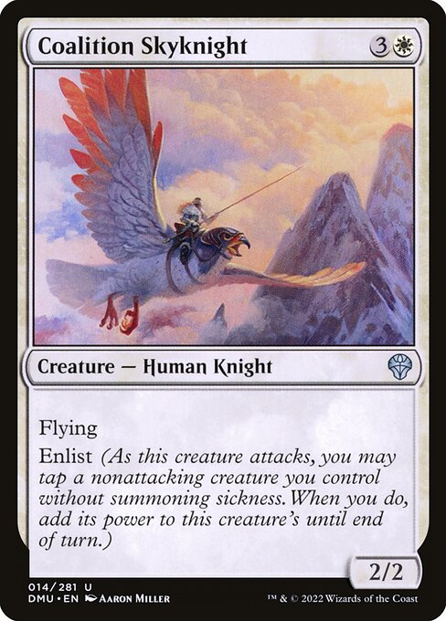 Coalition Skyknight highlighted card art