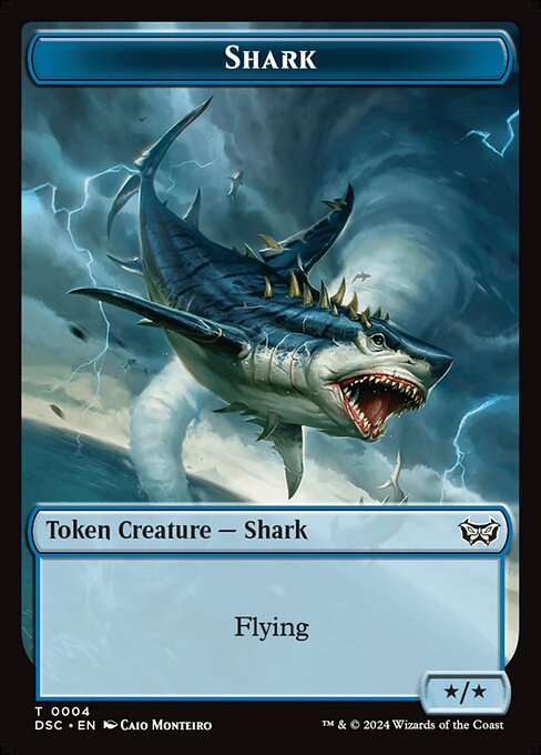 Shark highlighted card art