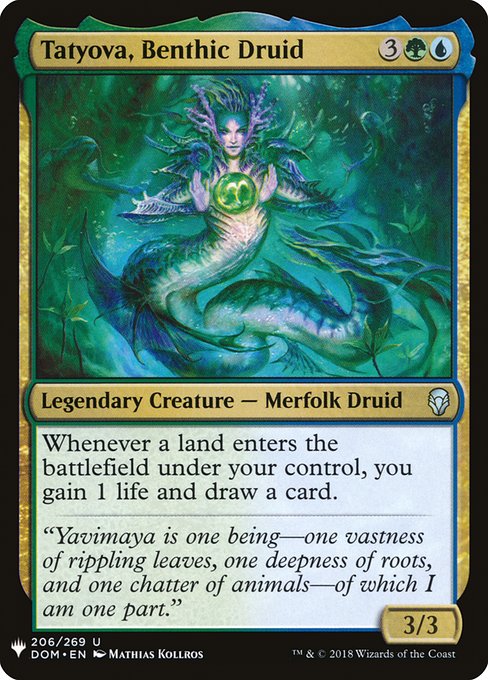 Tatyova, Benthic Druid from The List