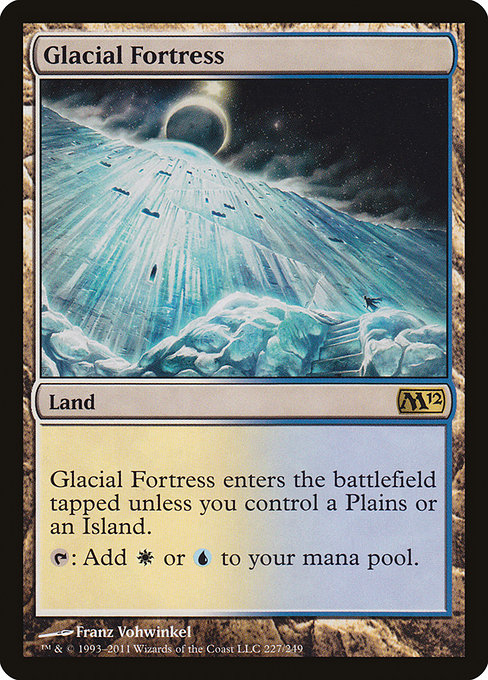 Glacial Fortress from Magic 2012