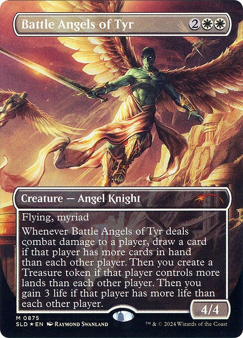 Battle Angels of Tyr highlighted card art
