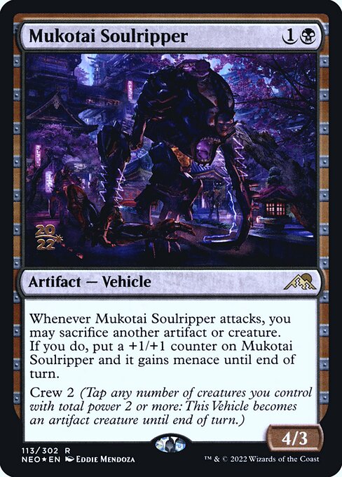 Mukotai Soulripper from Kamigawa: Neon Dynasty Promos